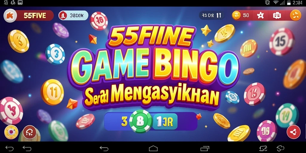 Screenshot gameplay Bingo yang penuh keseruan di 55FIVE.