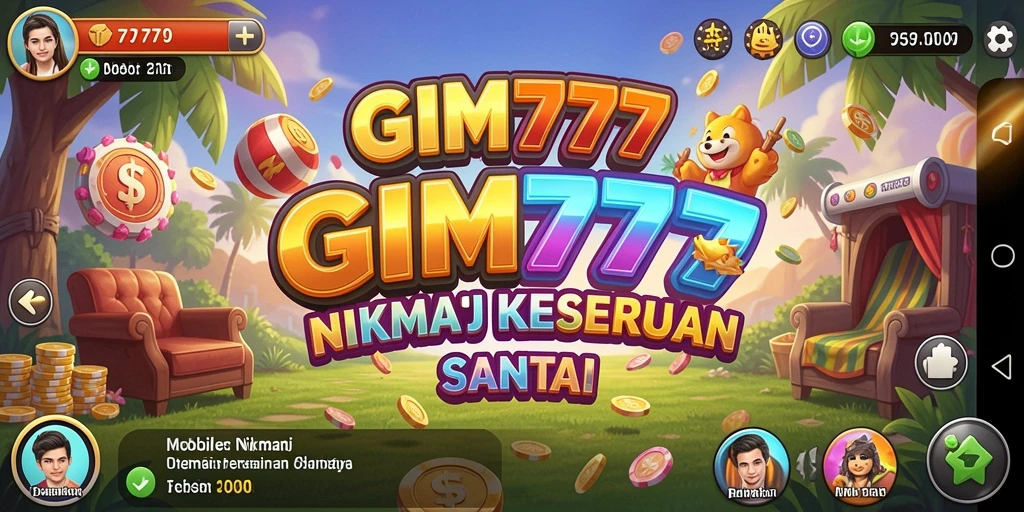Tampilan gameplay GIM777 yang seru dan mengasyikkan.