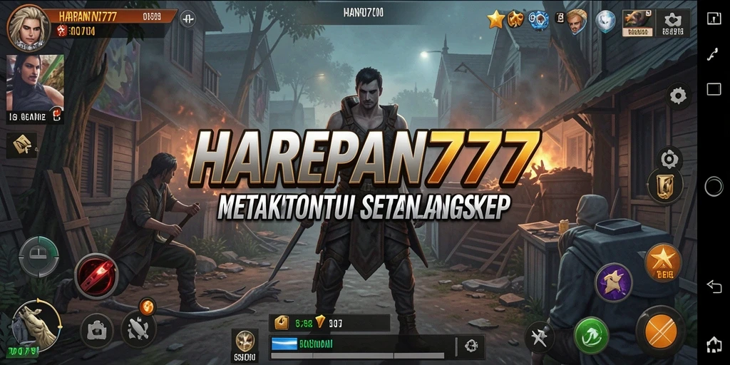 Screenshot menampilkan intensitas gameplay mencekam di <strong>HARAPAN777</strong>.