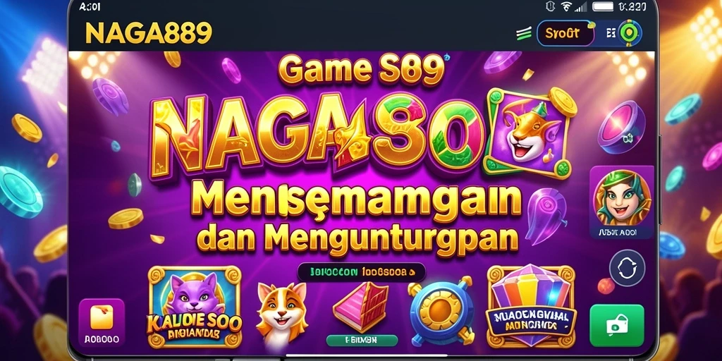Tampilan gameplay menarik dari NAGA889 yang penuh warna.