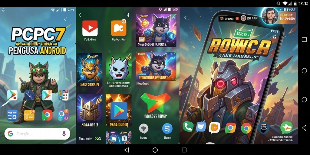 Tampilan screenshot <strong>PCPC7</strong> menunjukkan fitur pembersihan dan optimasi yang mudah digunakan.