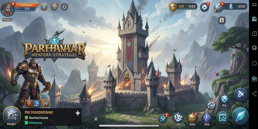Tampilan gameplay PRG007 yang mendebarkan dalam kategori Tower Defense.