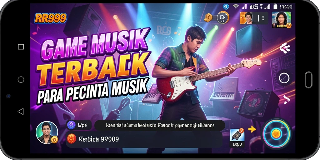 Tampilan gameplay RR999 yang penuh warna dan interaktif.