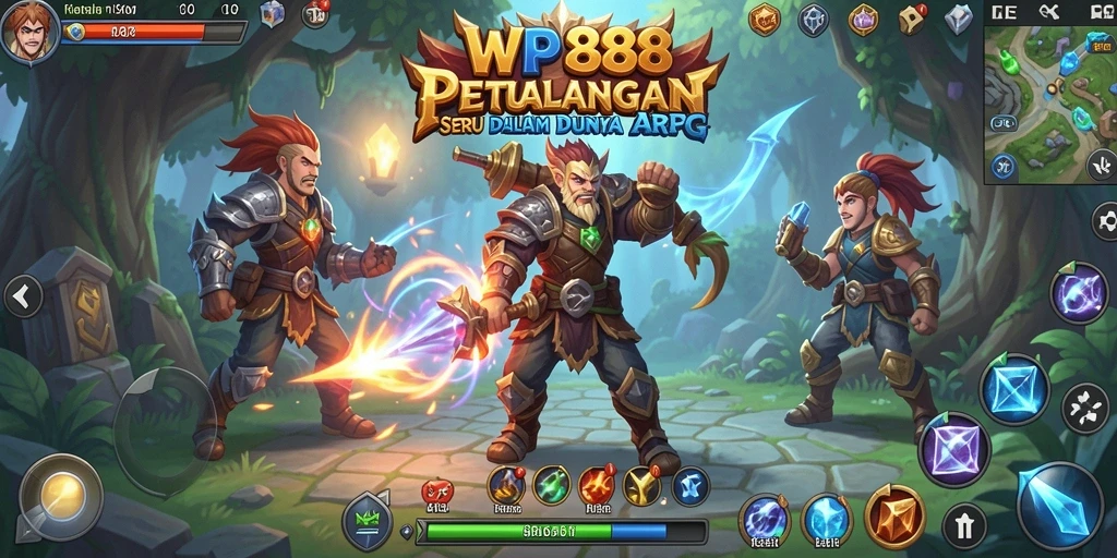 Tampak menegangkan dalam pertempuran ARPG di WP888.