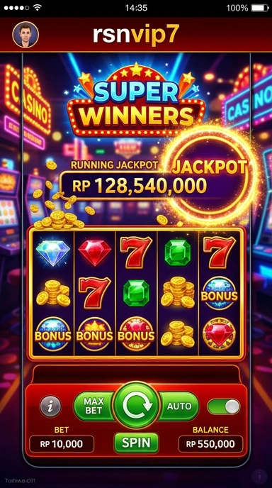 Tampilan antarmuka pengguna yang intuitif di rsnvip7.